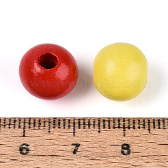 Осенние бусины из древесины сшимы&nbsp;WOOD-T033-03M-01