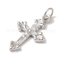 Подвески из латуни и кубического циркония KK-L216-054P-02