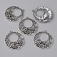 Tibetischer stil Aluminium Anhänger & Charms&nbsp;FIND-WH0110-236AS