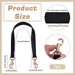 Poignées en sac en cuir imitation&nbsp;FIND-WH0367-09E