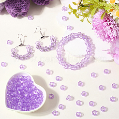 800cs прозрачные пластиковые бусины&nbsp;KY-SP0001-52D