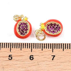 Латунные микро проложить кубического циркония подвески&nbsp;KK-C250-04