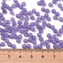 6/0 perle di semi di vetro imitazione giada&nbsp;SEED-T006-04A-07