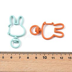 14 шт. окрашенных распылением экологически чистых застежек-карабинов из сплава FIND-FS0004-60