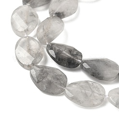 Естественный облачно кварц бисер пряди G-F790-G01-01