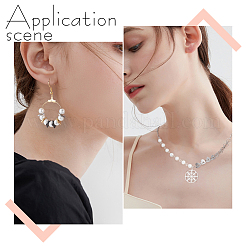 72 шт. 9 бусины из нержавеющей стали 304 STAS-SC0007-69