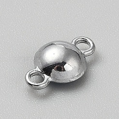 Breloques connecteur rond plat en verre à facettes&nbsp;FIND-WH20042-56I