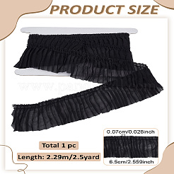 2.5 ярд полиэстеровой кружевной ленты&nbsp;OCOR-LP0003-37B