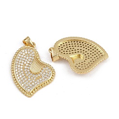 Латунные микро проложить кубического циркония подвески&nbsp;ZIRC-I367-07G-05