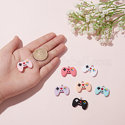 14шт 7 цвета подвески из смолы RESI-CJ0001-188