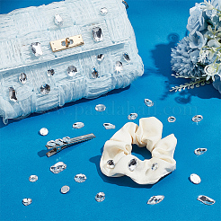 140 шт. 9 стиля каплевидный/восьмиугольный/овальный пришивной стразы&nbsp;ACRT-PH0001-14A