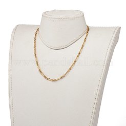 Цепочки-цепочки Figaro из нержавеющей стали 304 NJEW-JN03264