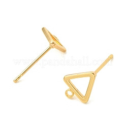 Componenti per orecchini a perno in ottone Shegrace&nbsp;XGRQ6H484-898G