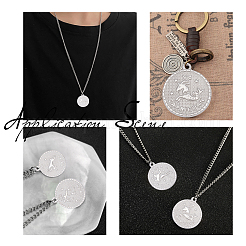 12 шт. 12 подвески из нержавеющей стали 304&nbsp;STAS-UN0026-15