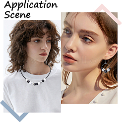 300шт 3 стиля акриловые европейские бусины DIY-SP0001-16