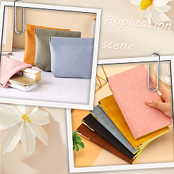 10 Stück 10 Farben mattierte PVC-Kunstlederstoffe&nbsp;DIY-CL0001-71B