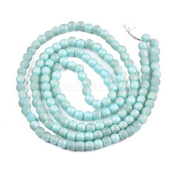 Матовое гальванических бисер пряди&nbsp;LS-EGLA-S195-01A-07