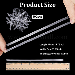 Прозрачная резиновая лента из ТПУ&nbsp;AJEW-NB0008-13C