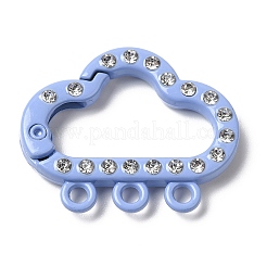 Кольцо пружинного затвора из сплава со стразами PALLOY-P292-05