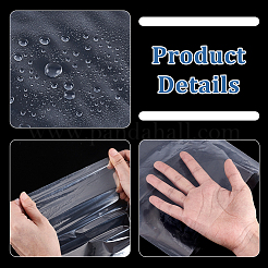 Bolsas de almacenamiento de película de plástico PE rectangulares&nbsp;ABAG-WH0044-98A