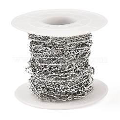 Цепи из нержавеющей стали 304 ручной работы с овальными звеньями&nbsp;CHS-G025-03P