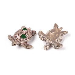 Кабошоны из непрозрачной смолы черепаха CRES-T025-35