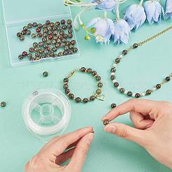 Натуральный дракон нити яшма кровь шарик&nbsp;G-AR0001-56