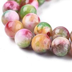 Chapelets de perles de jade &nbsp;G-D264-8mm-XH19
