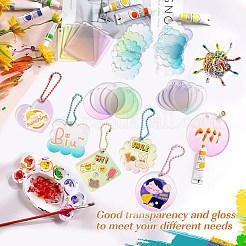 20шт 10 стиля акриловые пустые подвески&nbsp;DIY-CJC0002-012