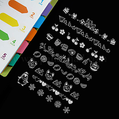 PVC-Plastikstempel&nbsp;DIY-WH0167-56-166