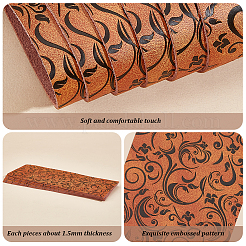 Кожаные этикетки для одежды AJEW-WH0271-01