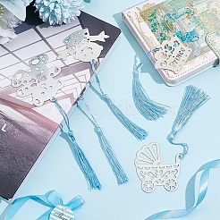 20 шт. 4-х стилевые закладки из нержавеющей стали OFST-CA0001-02A