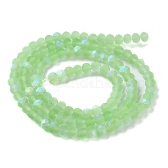 Chapelets de perles en verre transparente  &nbsp;EGLA-A034-T4mm-MB09