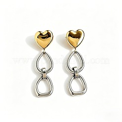 Orecchini pendenti in acciaio inossidabile 304&nbsp;WG6A658-01