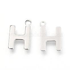 Anlaufgeschützte Charms aus Edelstahl 201&nbsp;STAS-C021-06P-H