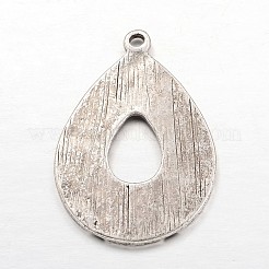 Aluminium-Anhänger Fassungen für Cabochons&nbsp;EA532Y