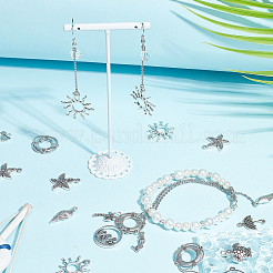 72 шт. 12 подвески из сплава в тибетском стиле с пляжной тематикой FIND-SC0003-10