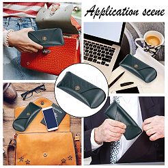 1 шт. футляр для очков из искусственной кожи AJEW-CN0001-44A