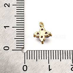 Латунные микро проложить кубического циркония подвески KK-D356-07G-G