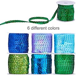 Umweltfreundliche Paillettenperlen aus Kunststoff&nbsp;PVC-PH0001-03