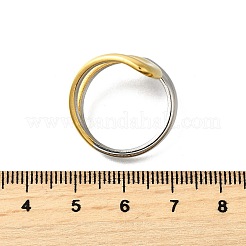 Кольца-манжеты из нержавеющей стали 304&nbsp;RJEW-M074-03PG