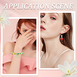 42шт 3 цвета светлые позолоченные подвески из сплава с эмалью&nbsp;FIND-SC0013-21