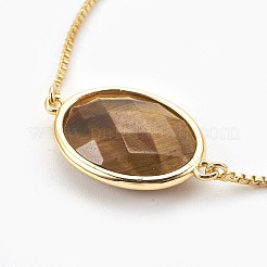 Регулируемые латунные браслеты Боло BJEW-JB03898-02