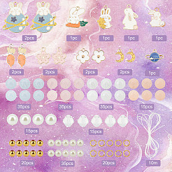 Наборы для изготовления браслетов своими руками на пасхальную тематику DIY-SC0020-25