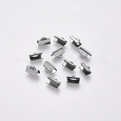 Anlaufgeschützte Crimp-Enden aus Edelstahl 304&nbsp;STAS-S112-001C-P