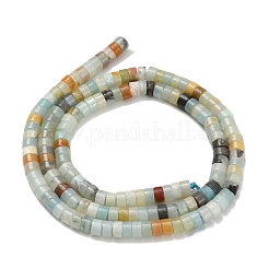 Натуральный цветок амазонитовые бусины пряди G-Z110-A06-2x4mm-02