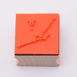 Holzstempel&nbsp;DIY-WH0175-46B