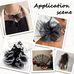 6м полиэстеровая ткань кружевная отделка DIY-CY0001-64A