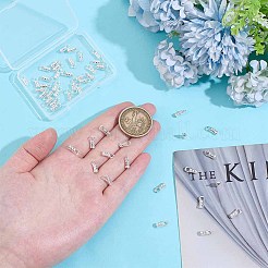 50 шт. латунные наконечники для шнура&nbsp;KK-PH0012-88A