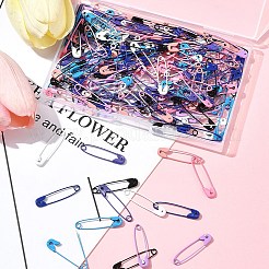200шт 8 цвета железные английские булавки FIND-FS0002-78